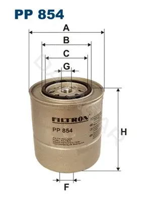 Топливный фильтр FILTRON PP854
