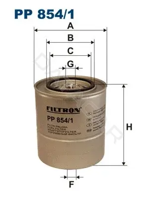 Топливный фильтр FILTRON PP854/1