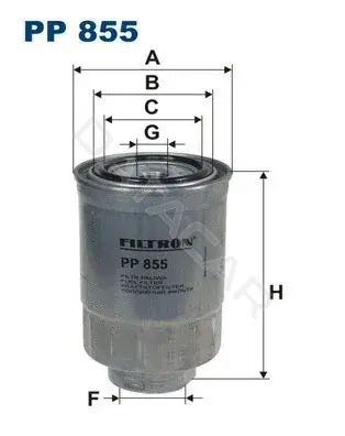 Топливный фильтр FILTRON PP855