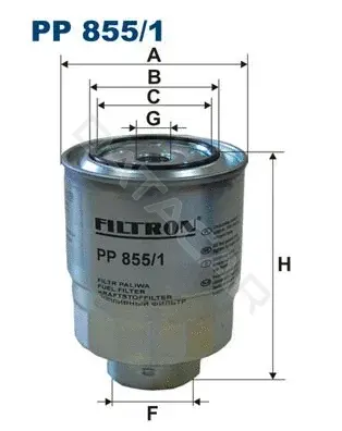 Топливный фильтр FILTRON PP855/1