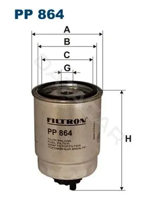 Топливный фильтр FILTRON PP864