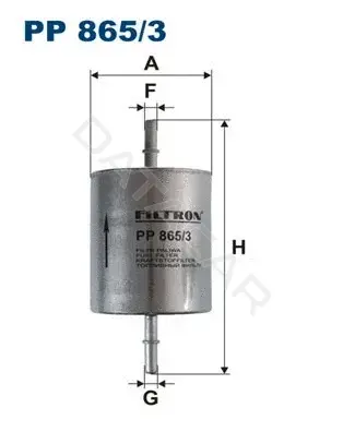 Топливный фильтр FILTRON PP865/3