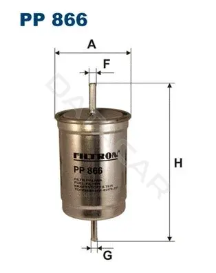 Топливный фильтр FILTRON PP866