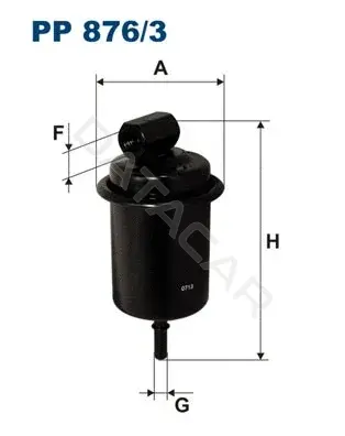 Топливный фильтр FILTRON PP876/3