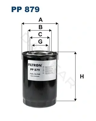 Топливный фильтр FILTRON PP879