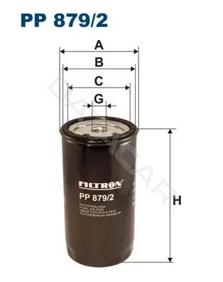 Топливный фильтр FILTRON PP879/2