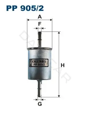 Топливный фильтр FILTRON PP905/2