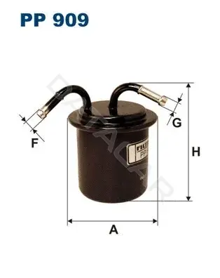 Топливный фильтр FILTRON PP909