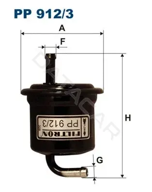 Топливный фильтр FILTRON PP912/3