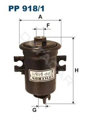 Топливный фильтр FILTRON PP918/1