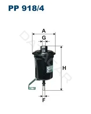 Топливный фильтр FILTRON PP918/4