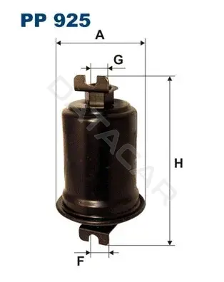 Топливный фильтр FILTRON PP925