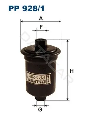 Топливный фильтр FILTRON PP928/1