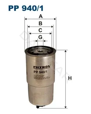Топливный фильтр FILTRON PP940/1