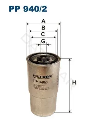 Топливный фильтр FILTRON PP940/2