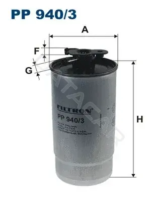 Топливный фильтр FILTRON PP940/3