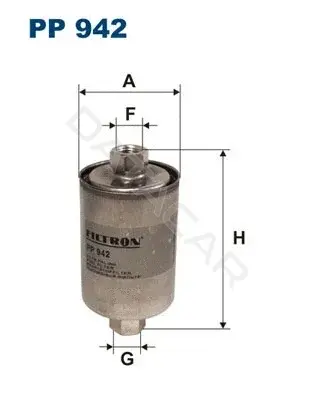 Топливный фильтр FILTRON PP942