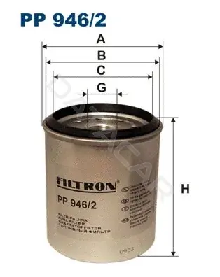 Топливный фильтр FILTRON PP946/2