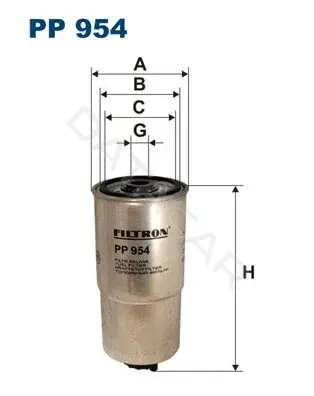 Топливный фильтр FILTRON PP954