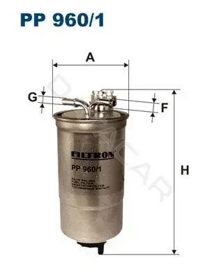 Топливный фильтр FILTRON PP960/1