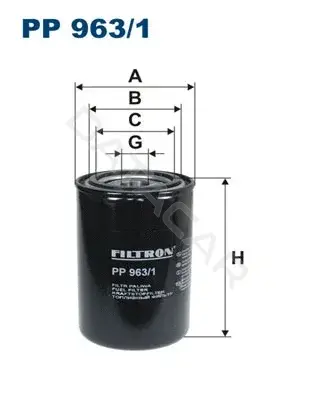 Топливный фильтр FILTRON PP963/1