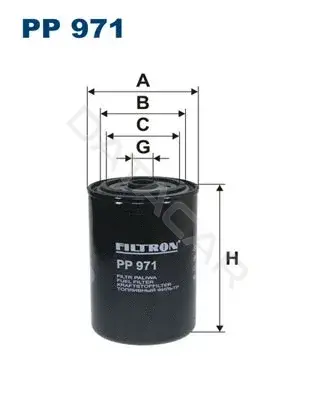 Топливный фильтр FILTRON PP971