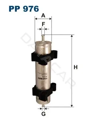 Топливный фильтр FILTRON PP976