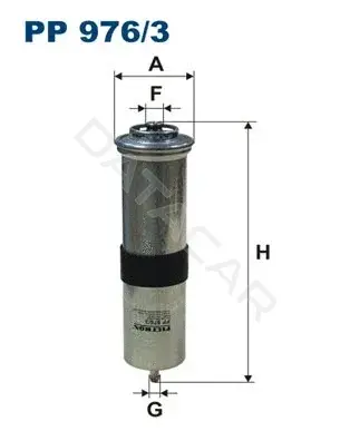 Топливный фильтр FILTRON PP976/3