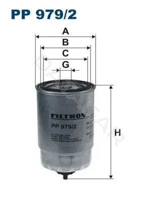 Топливный фильтр FILTRON PP979/2