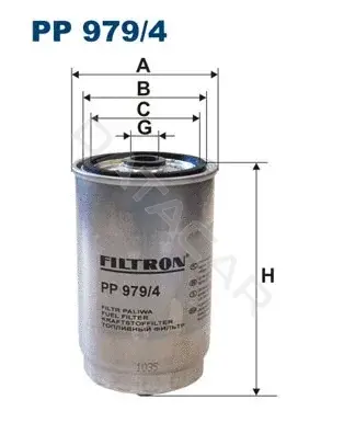Топливный фильтр FILTRON PP979/4