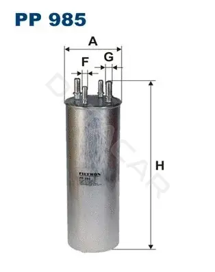 Топливный фильтр FILTRON PP985