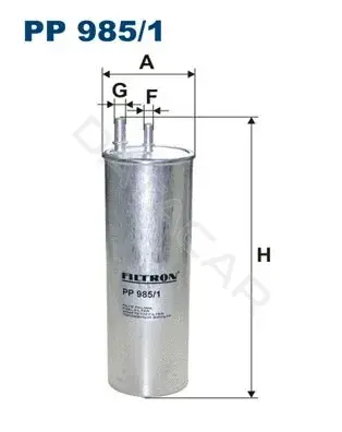 Топливный фильтр FILTRON PP985/1