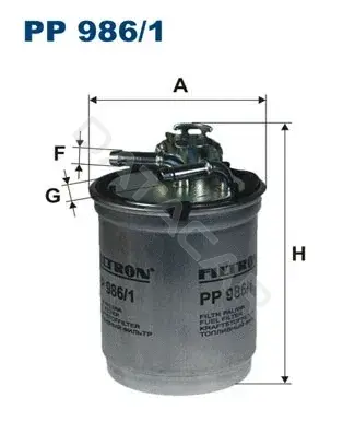 Топливный фильтр FILTRON PP986/1