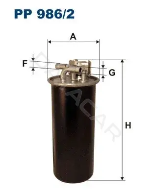 Топливный фильтр FILTRON PP986/2
