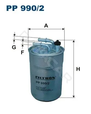 Топливный фильтр FILTRON PP990/2