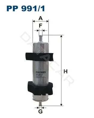 Топливный фильтр FILTRON PP991/1