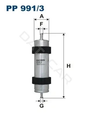 Топливный фильтр FILTRON PP991/3