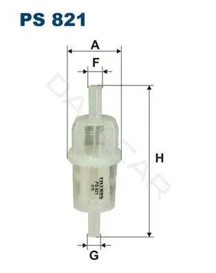 Топливный фильтр FILTRON PS821