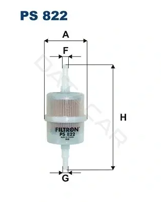 Топливный фильтр FILTRON PS822