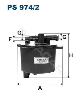 Топливный фильтр FILTRON PS974/2
