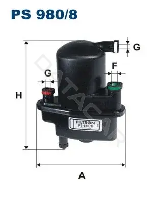 Топливный фильтр FILTRON PS980/8