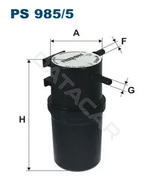 Топливный фильтр FILTRON PS985/5