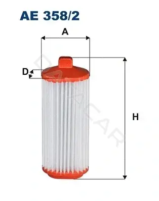 Воздушный фильтр FILTRON AE358/2