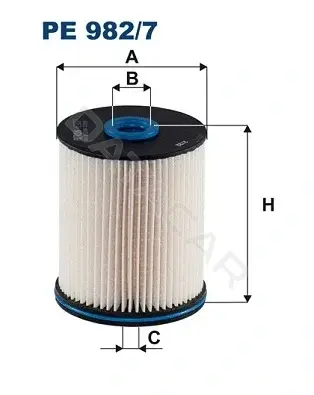 Топливный фильтр FILTRON PE982/7