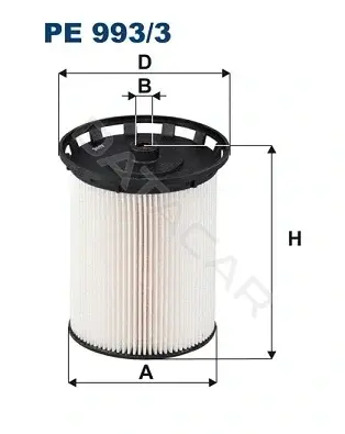 Топливный фильтр FILTRON PE993/3