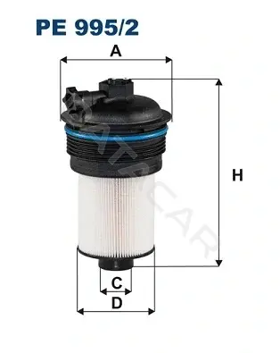 Топливный фильтр FILTRON PE995/2