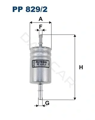Топливный фильтр FILTRON PP829/2