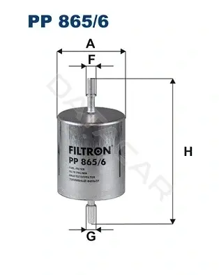Топливный фильтр FILTRON PP865/6
