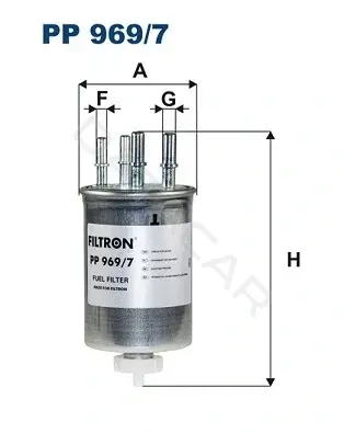 Топливный фильтр FILTRON PP969/7