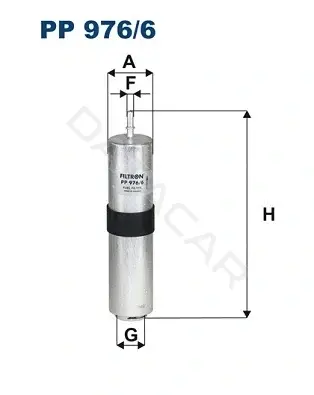 Топливный фильтр FILTRON PP976/6